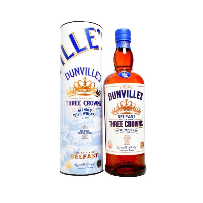 Dunville's Three Crowns Irish Whisky